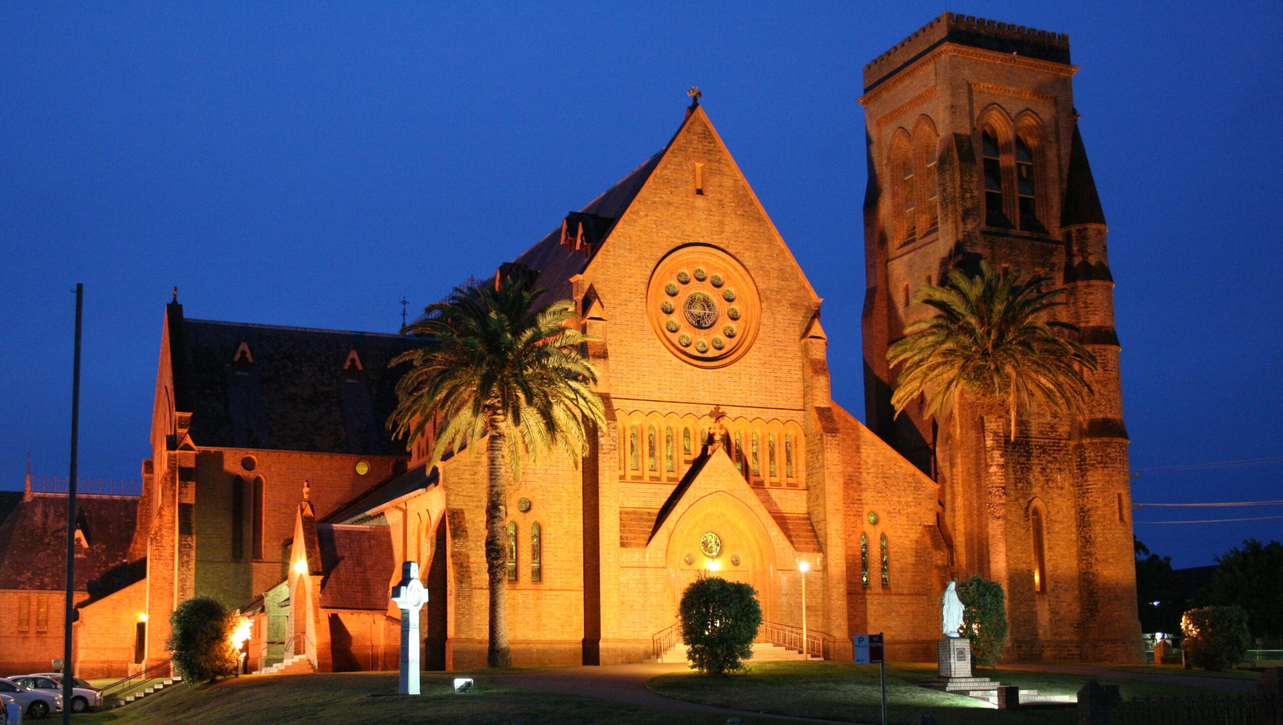 cathedral night